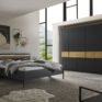 ACAPULCO_12_Graphit-D.,Abs.Riffholz_DTS300cm,H236cm m.PPT+uml.Bel_Bett 180x200cm m.KT-Bel_Naka 1SK s
