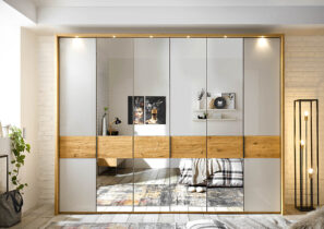 Calina Kleiderschrank mit Spiegel