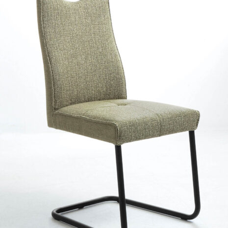 6396_Rundrohrkufe schwarz_Sitz gesteppt_Neu