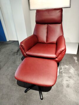 Einzelsessel mit Hocker 11140148