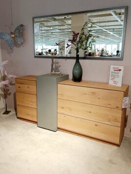 Sideboard Kerneiche massiv / Natur gebürstet 02790007