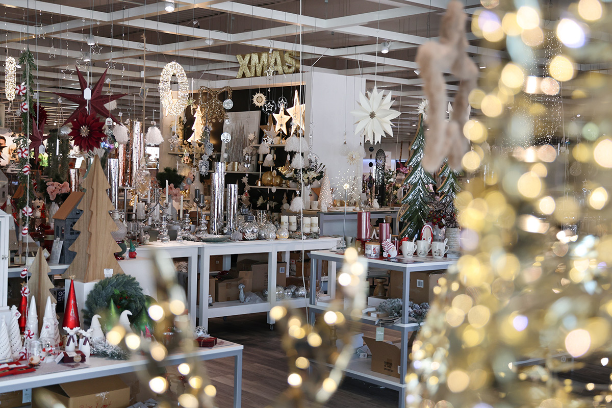 Weihnachtsmarkt Boutique Möbel Peters DorstenWeihnachtsdeko