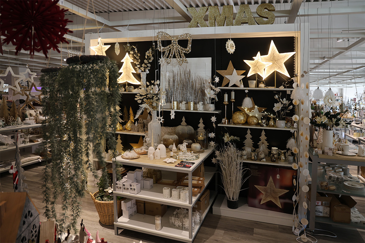 Weihnachtsmarkt Boutique Möbel Peters Dorsten Weihnachtsdeko